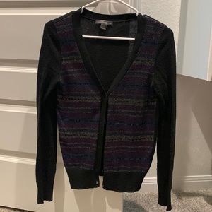 Forever 21 cardigan metallic sequins